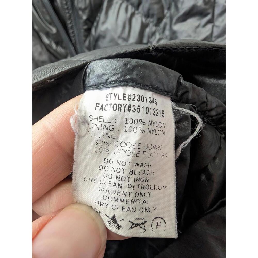 Montbell Ultralight Goose Down Puffer Coat Jacket Women's Size Small - Picture 4 of 5